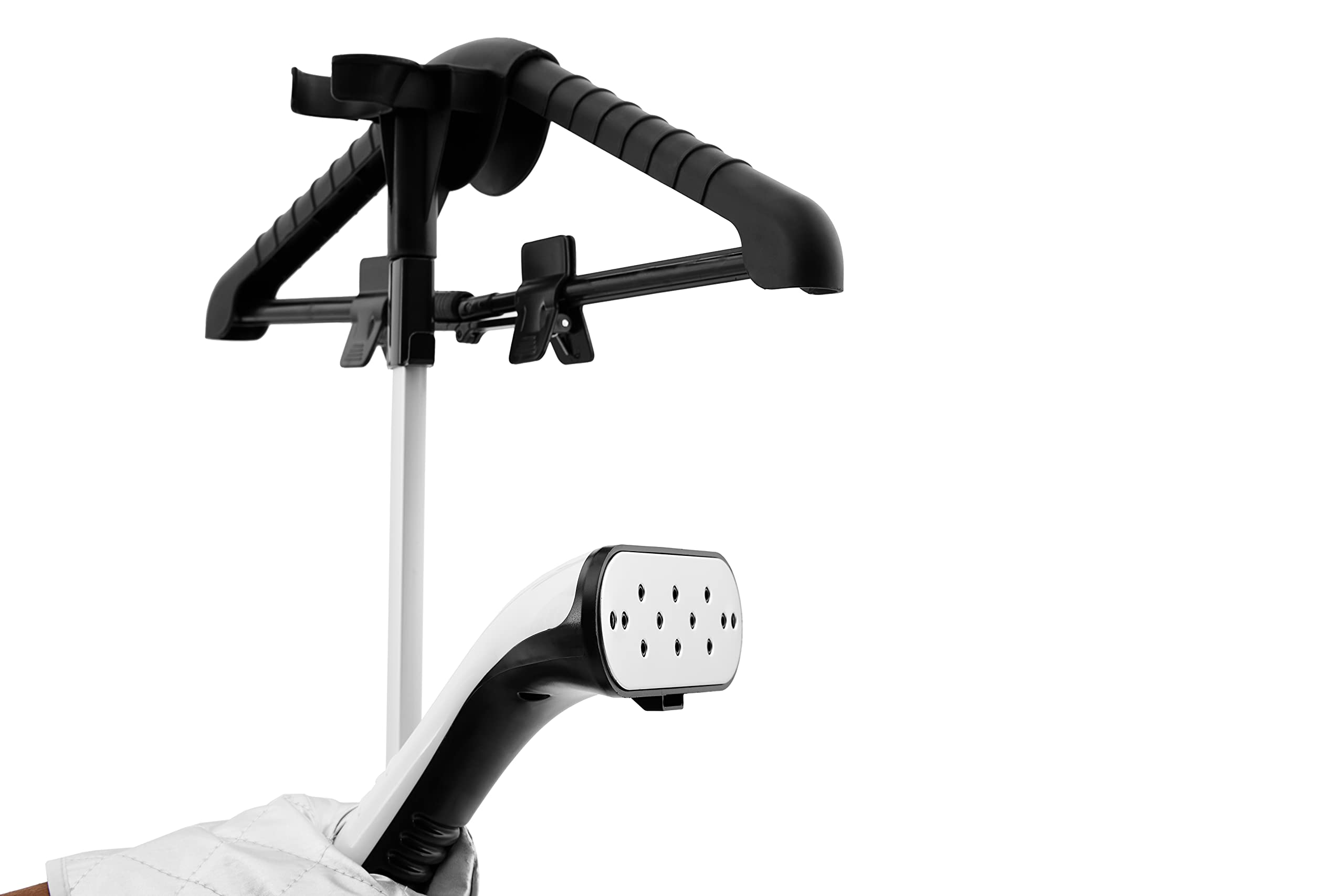 Nikai Garment Steamer 1800 W, 2 Stages, 2 Ltrs, 1 Years Warranty, โ White and Black Nikai Garment Steamer 1800 W, 2 Stages, 2 Ltrs, 1 Years Warranty, โ White and Black